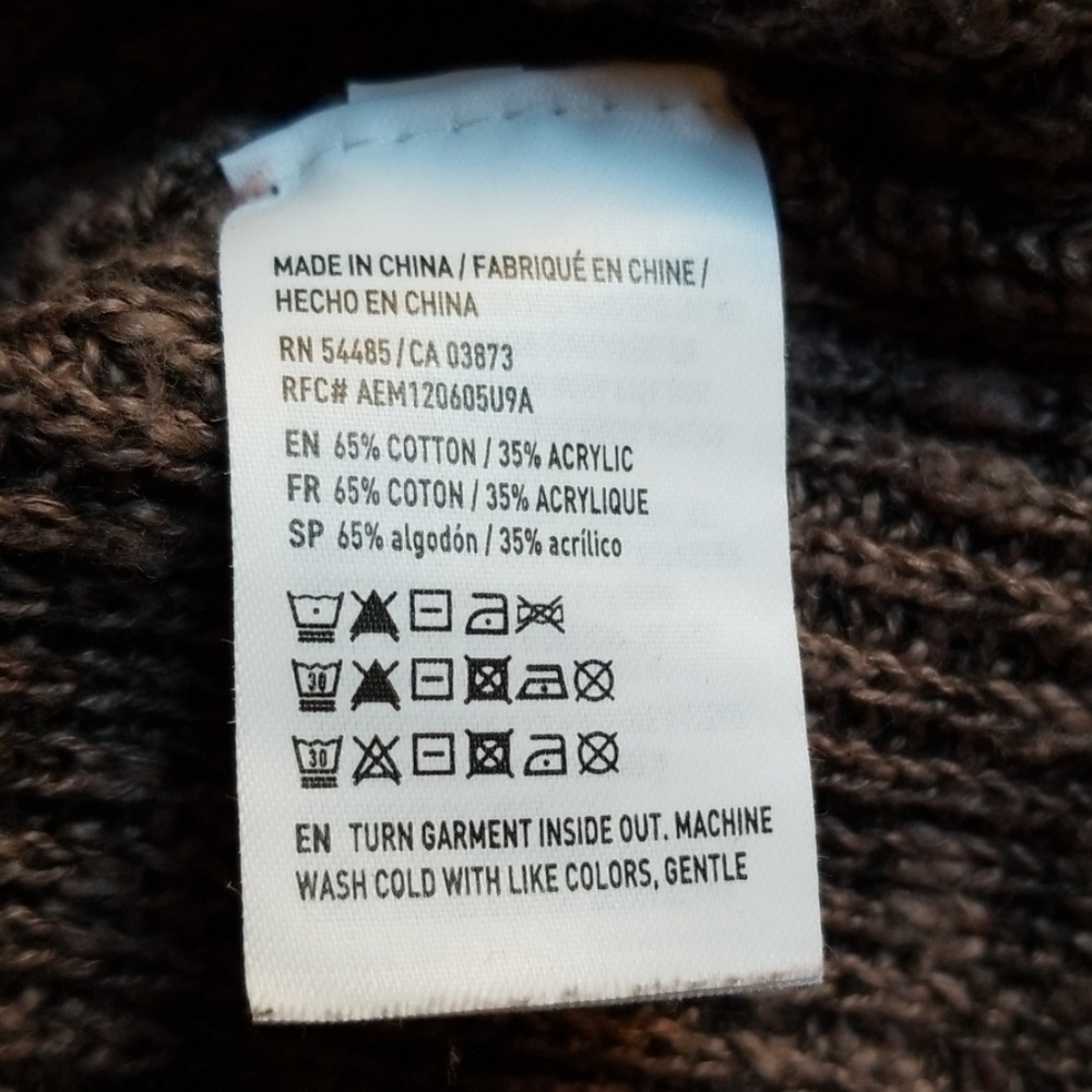 AMERICAN EAGLE OUTFITTERS brown sweater - Picture 6 of 6